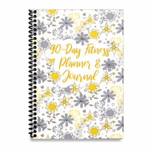 90-Day Fitness Planner and Journal (Spring)
