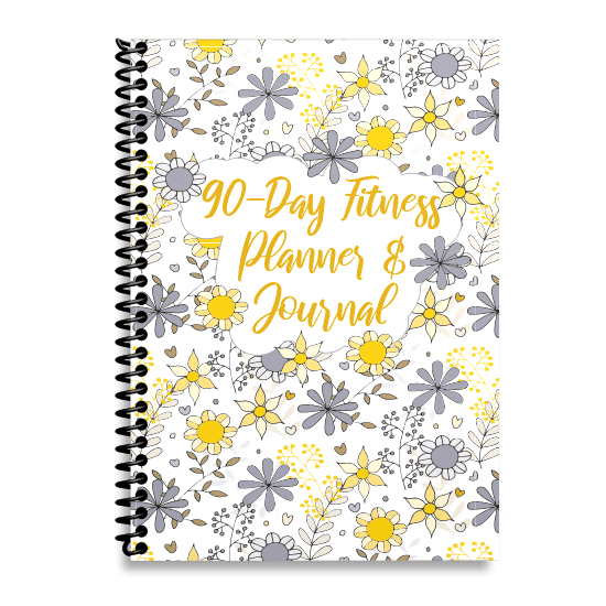 90-Day Fitness Planner and Journal  (Spring)
