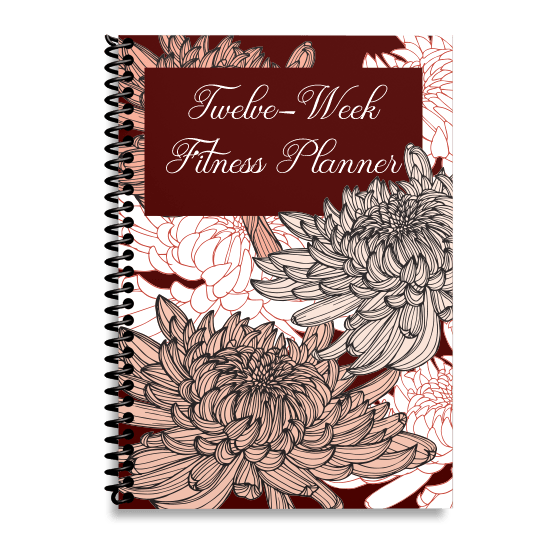 12-Week Fitness Planner and Journal (Chrysanthemum)