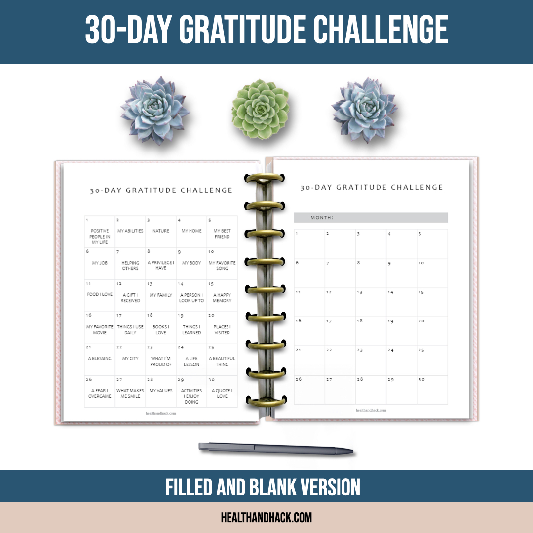 Printable Gratitude Journal - Minimalist - Image 2