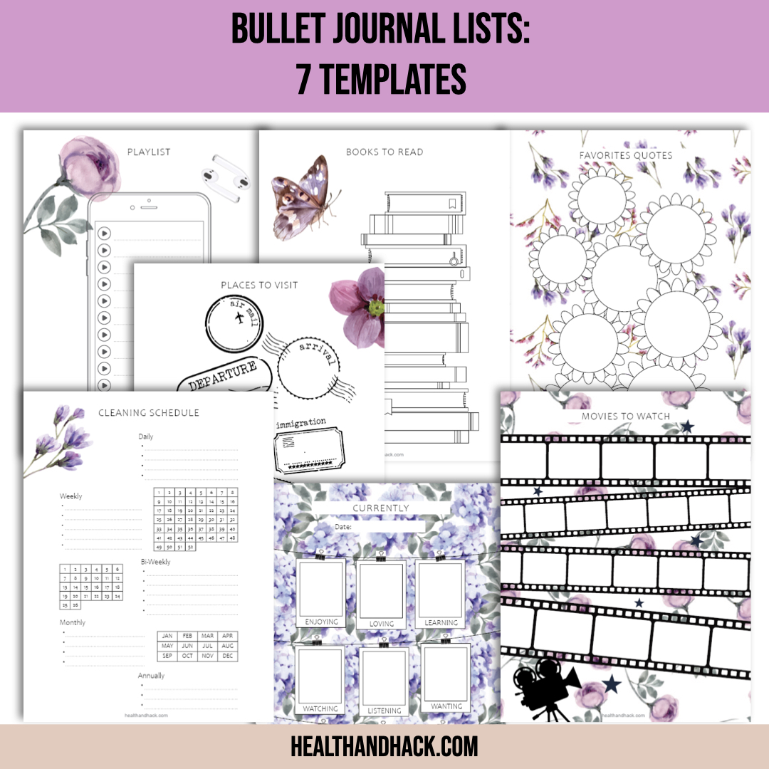 Printable Calendars & Blank Templates - Floral - Image 9