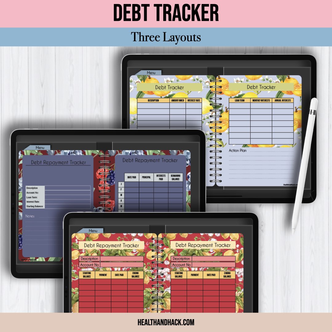 Digital Financial Planner - Fruits - Image 6