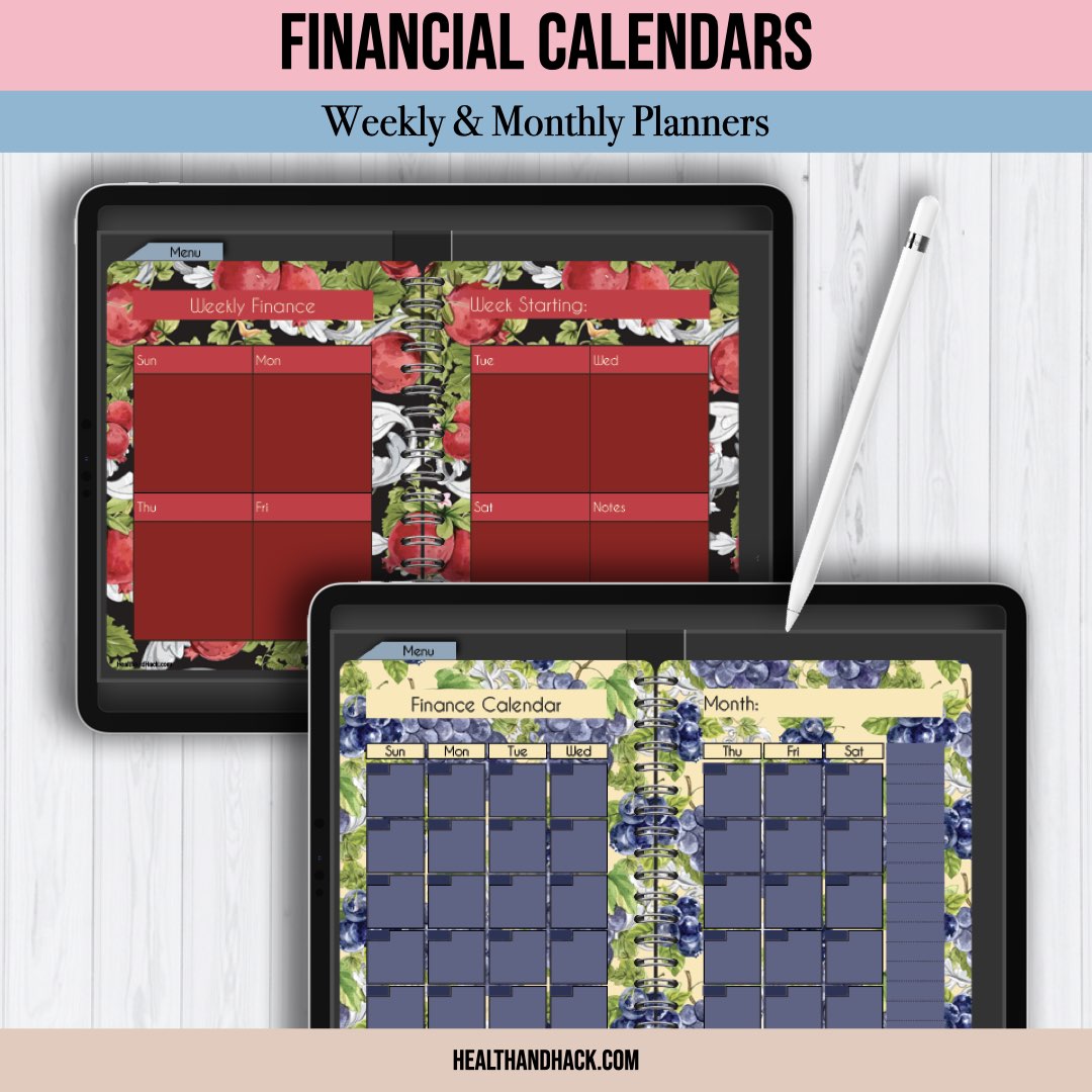 Digital Financial Planner - Fruits - Image 4