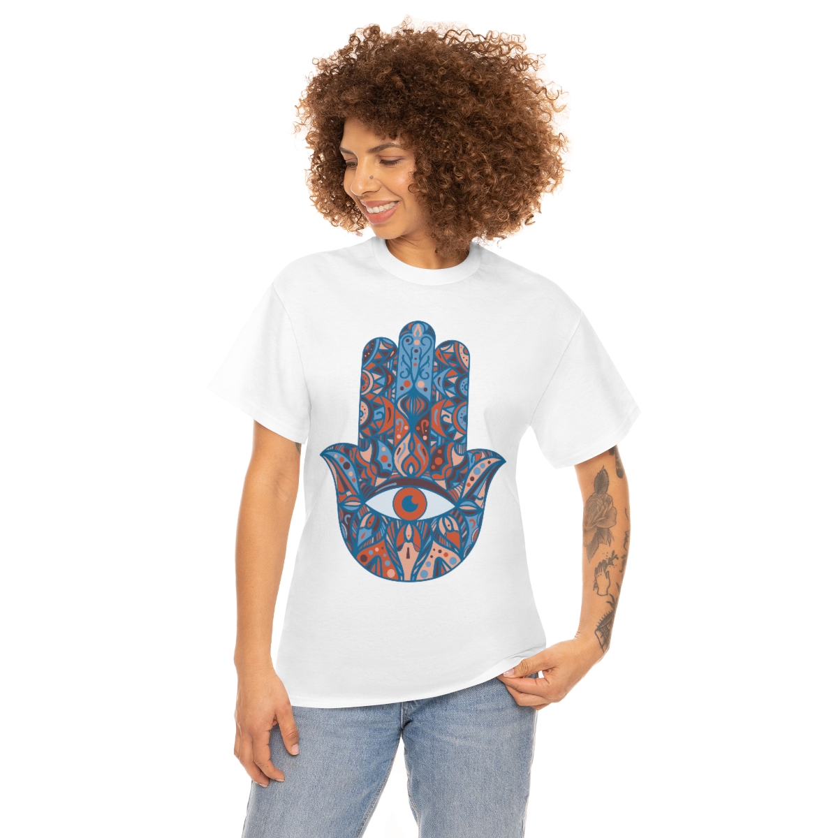 Hand Of Fatima T-Shirt - Image 4