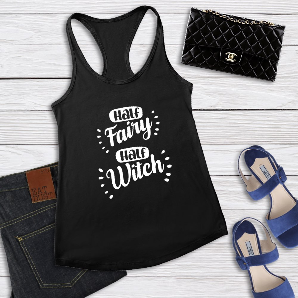 Half Fairy Half Witch - Women's Tank Top