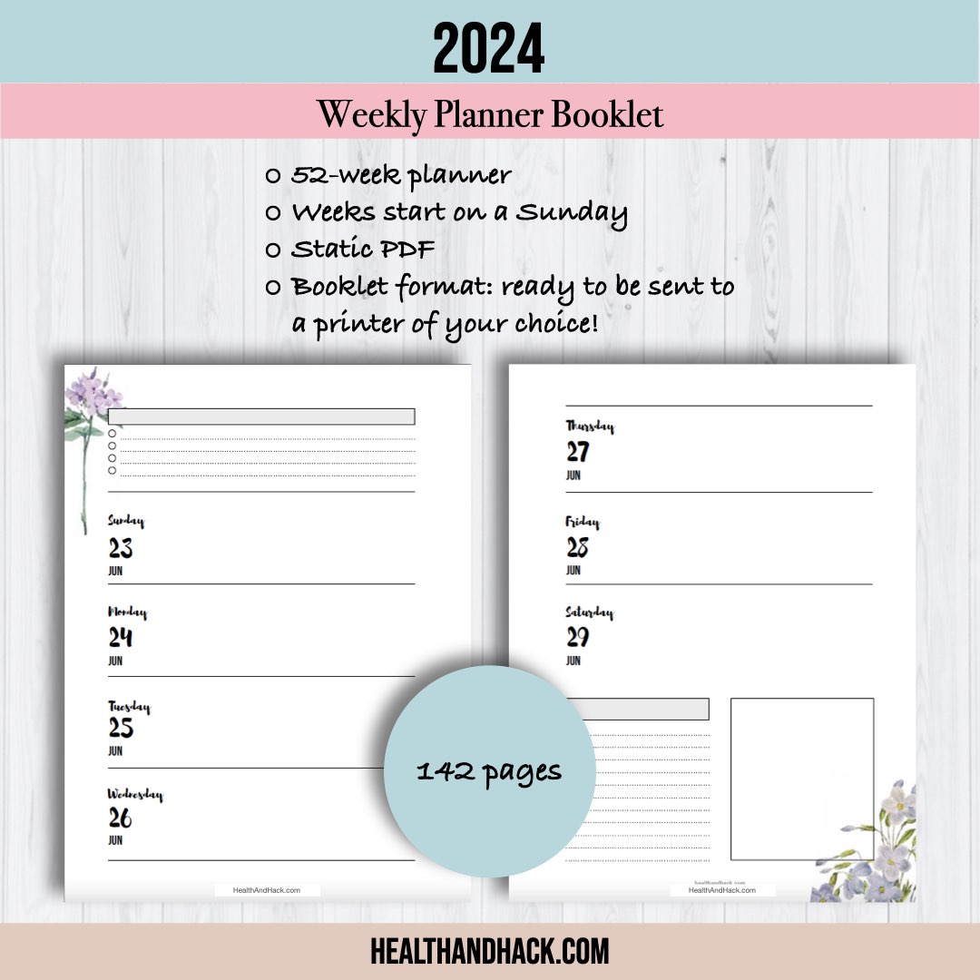 Printable 2024-2025 Planners - Image 5