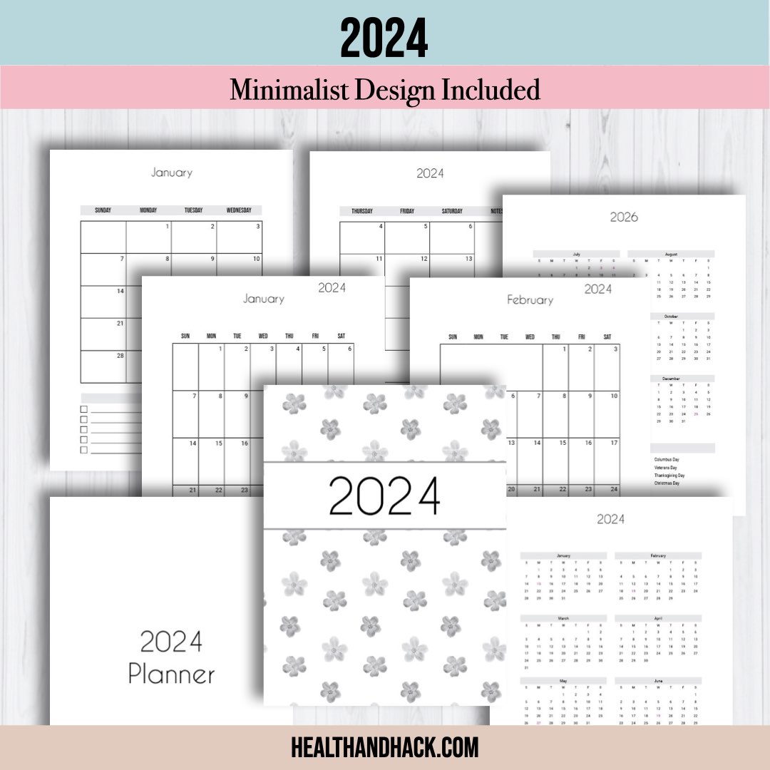 Printable 2024-2025 Planners - Image 6