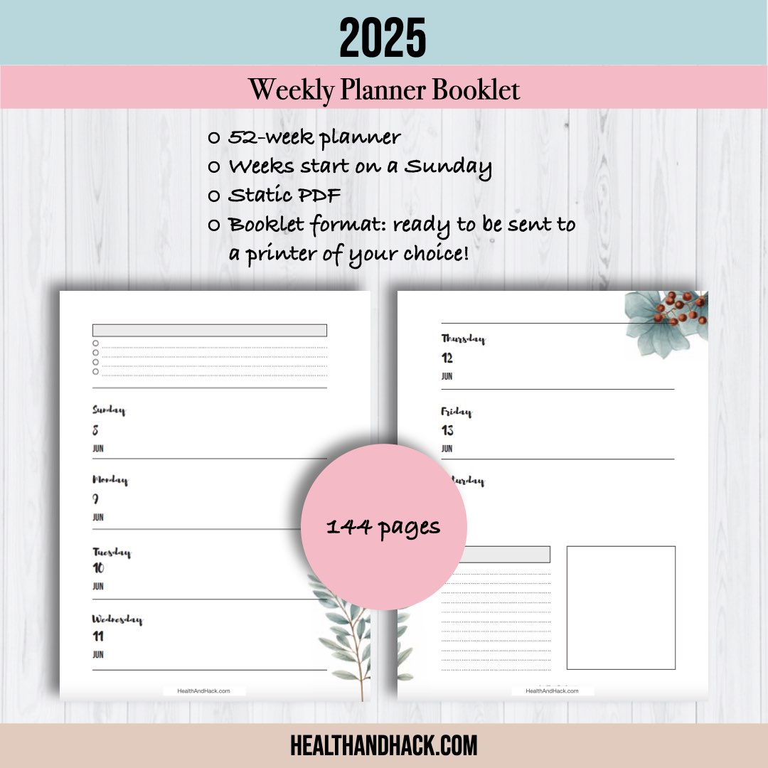 Printable 2024-2025 Planners - Image 9